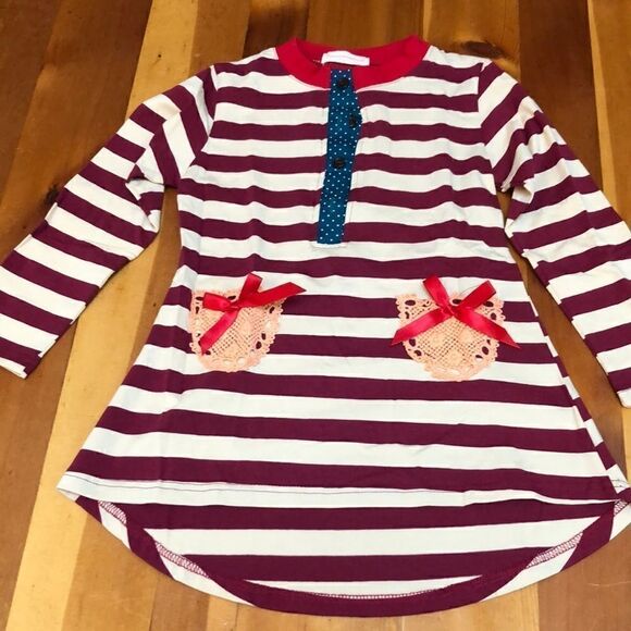 Fancaiwindmill girl's striped dress  - Picture 1 of 9
